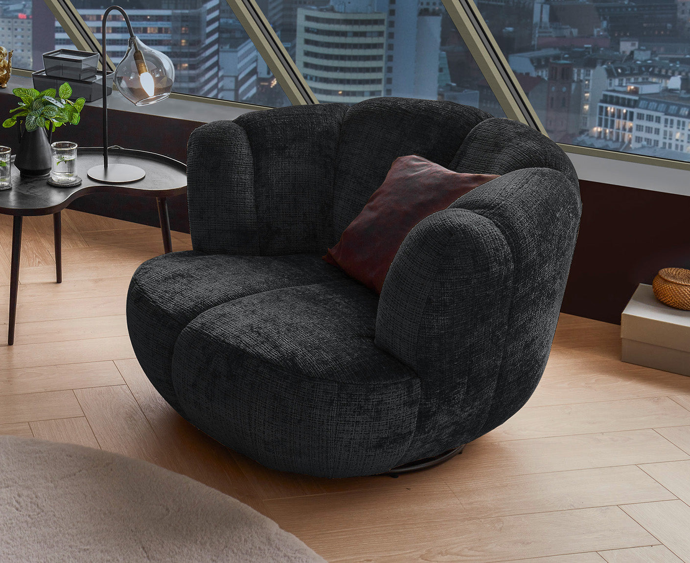 Muriel Sessel Drehsessel Loungesessel