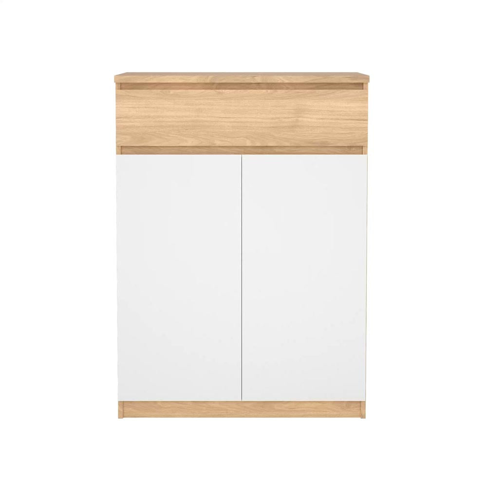 Naia Schuhschrank Jackson Hickory Weiß