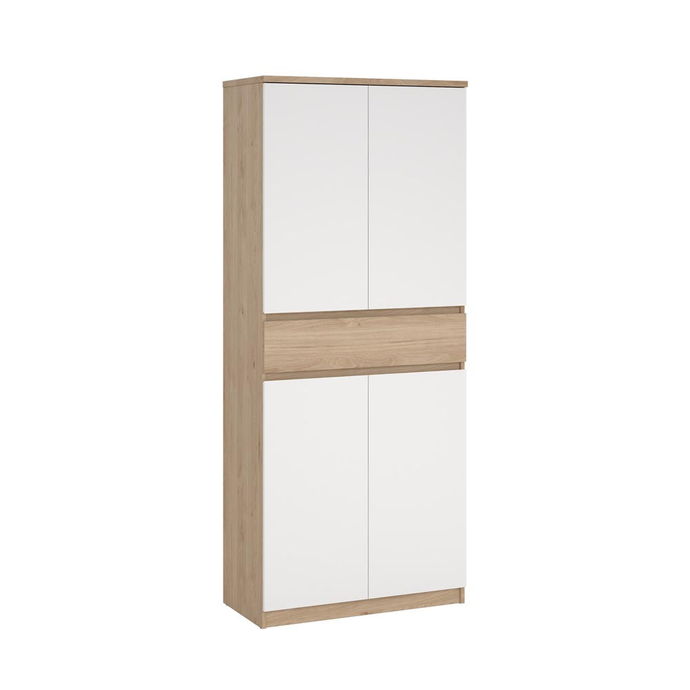 Naia Schuhschrank Jackson Hickory Weiß
