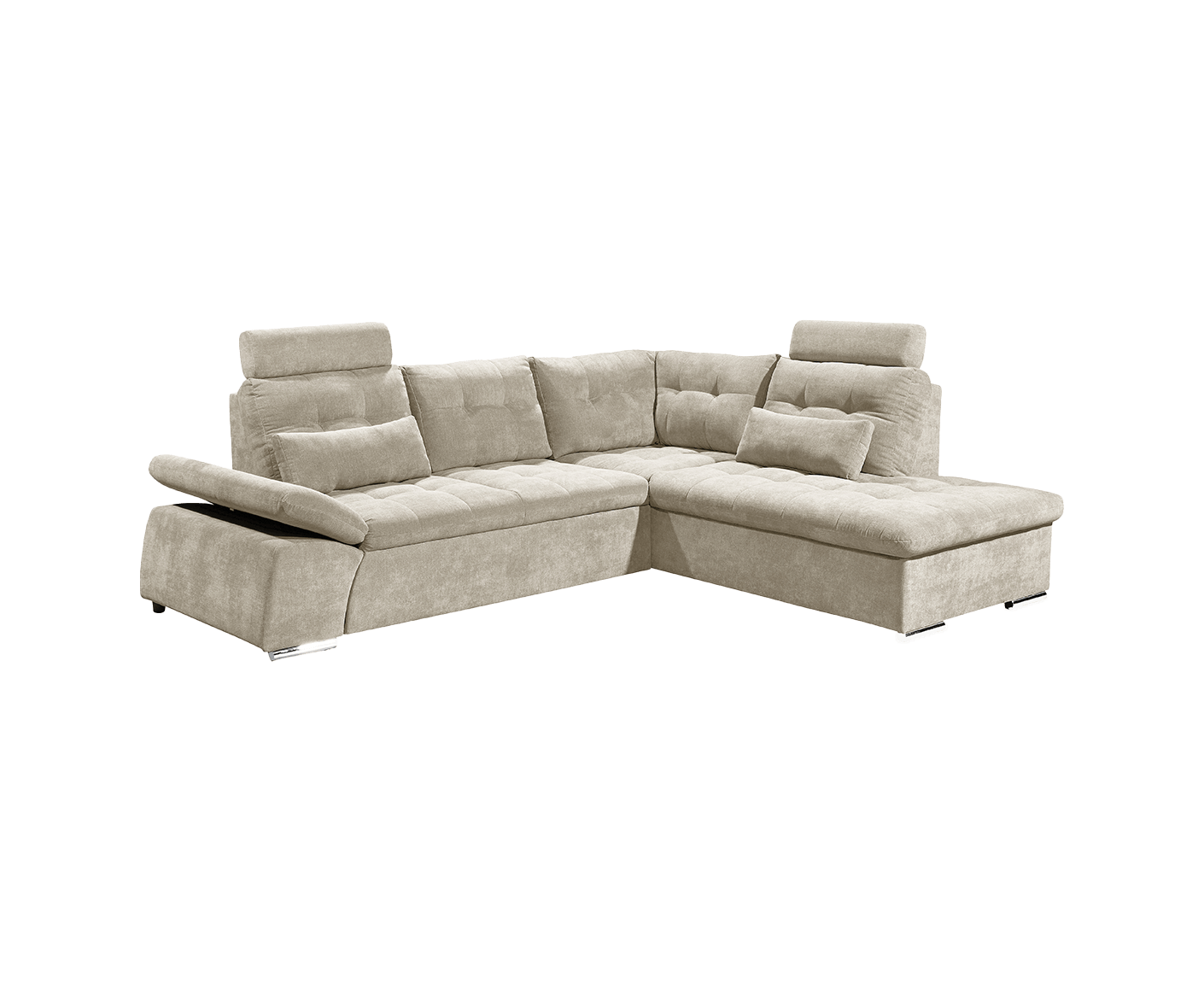 Nalo Ecksofa 260x219 cm, mit Schlaffunktion