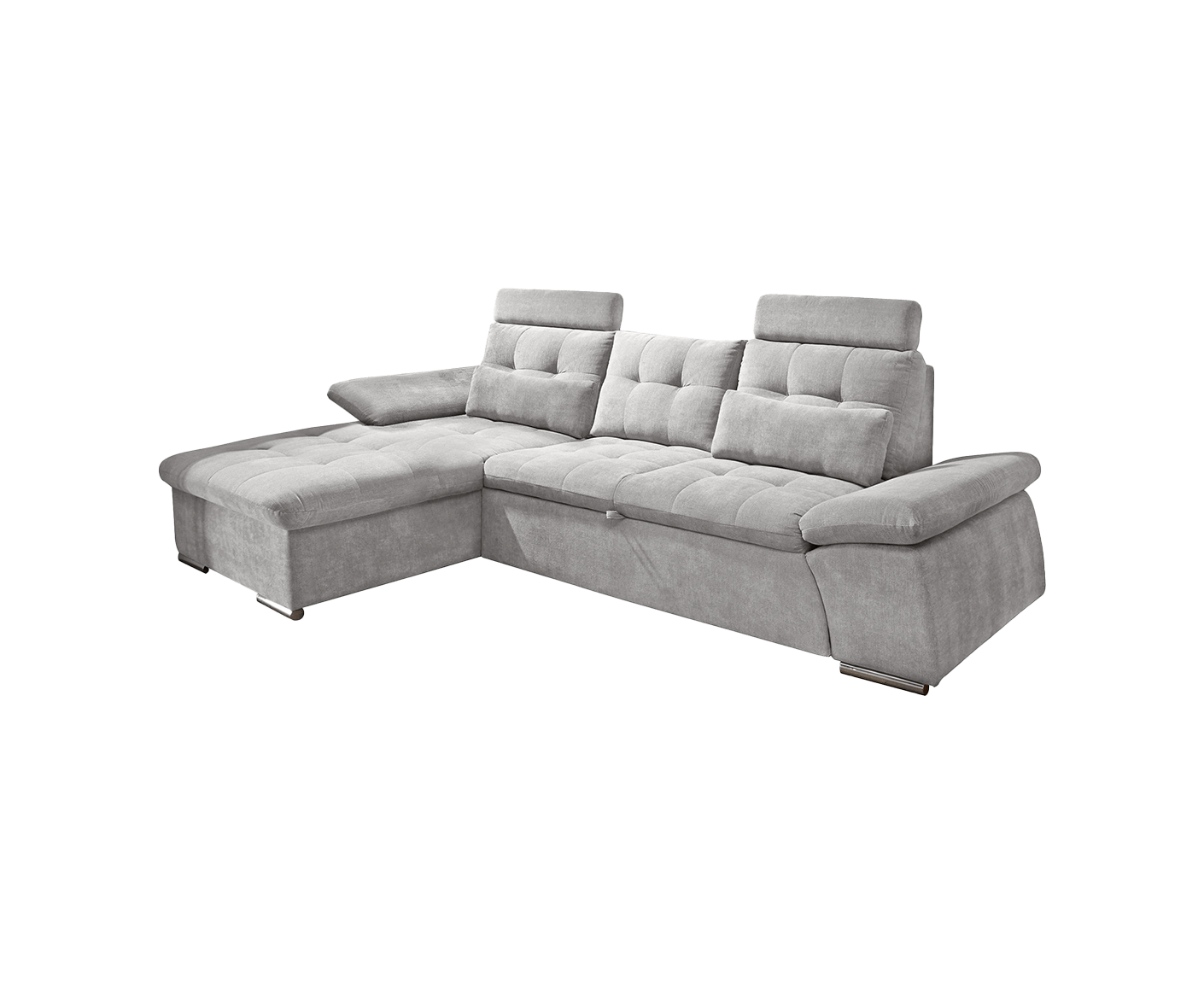 Nalo Ecksofa Longchair 268x170 cm, mit Schlaffunktion