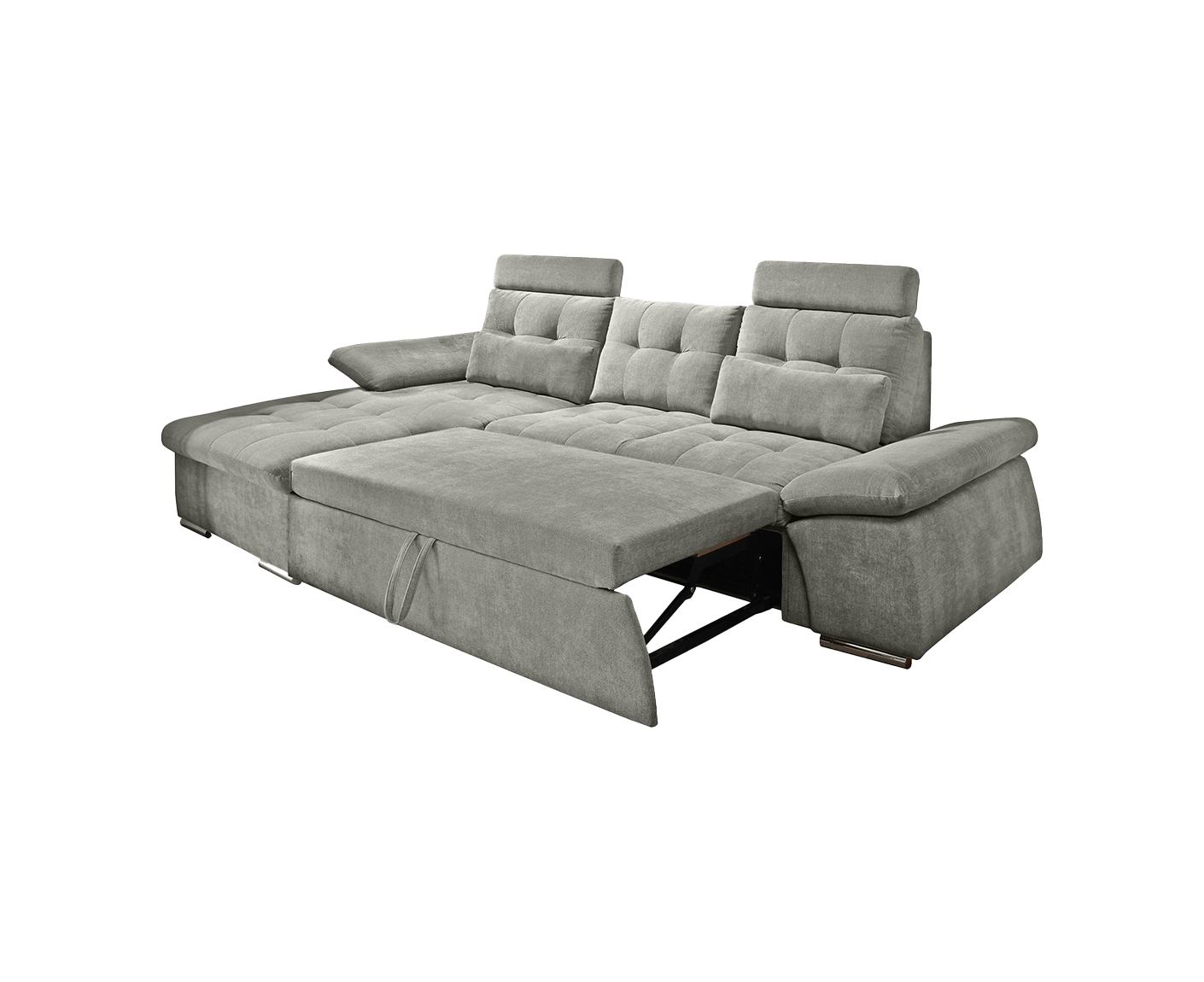 Nalo Ecksofa Longchair 268x170 cm, mit Schlaffunktion