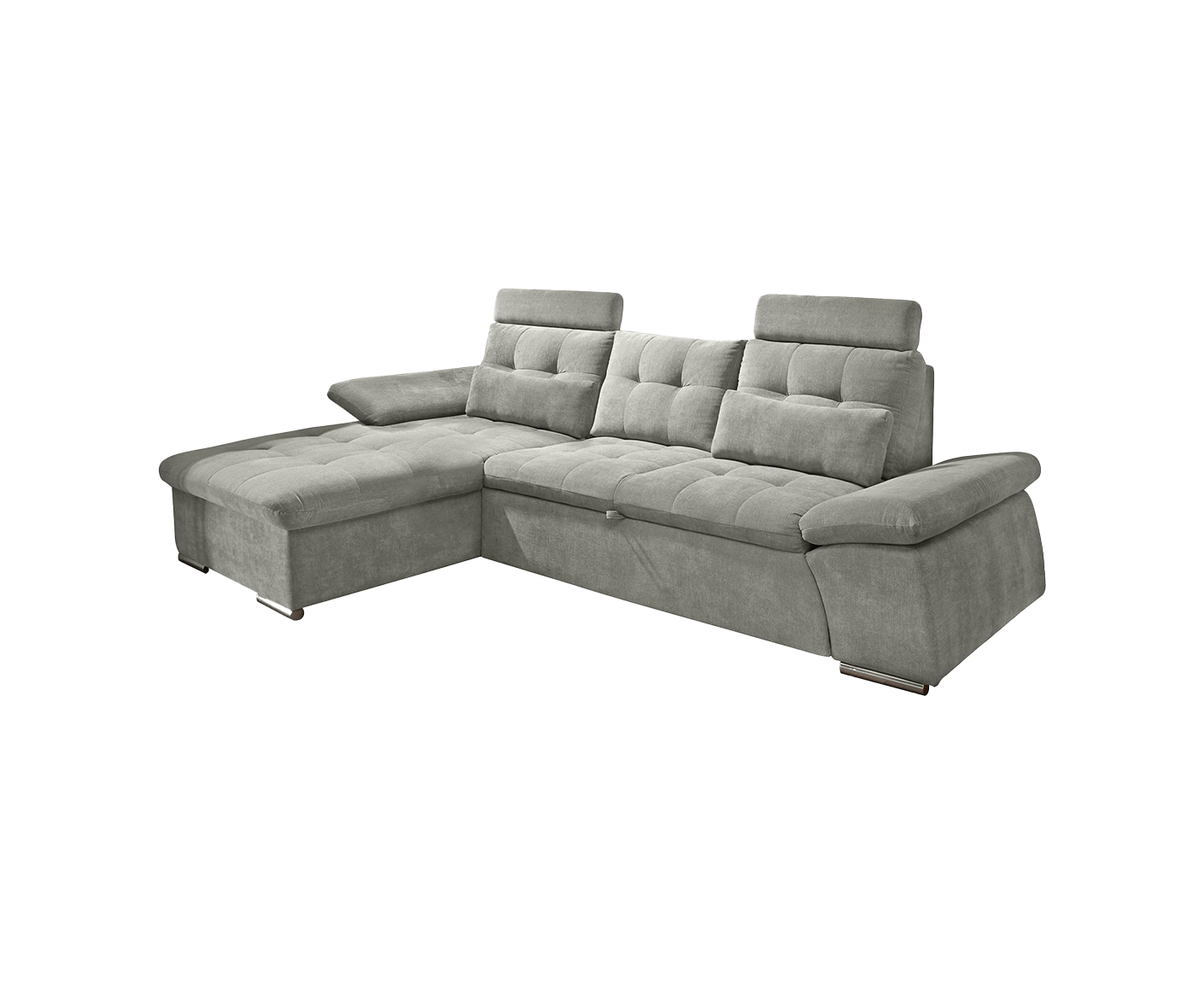 Nalo Ecksofa Longchair 268x170 cm, mit Schlaffunktion