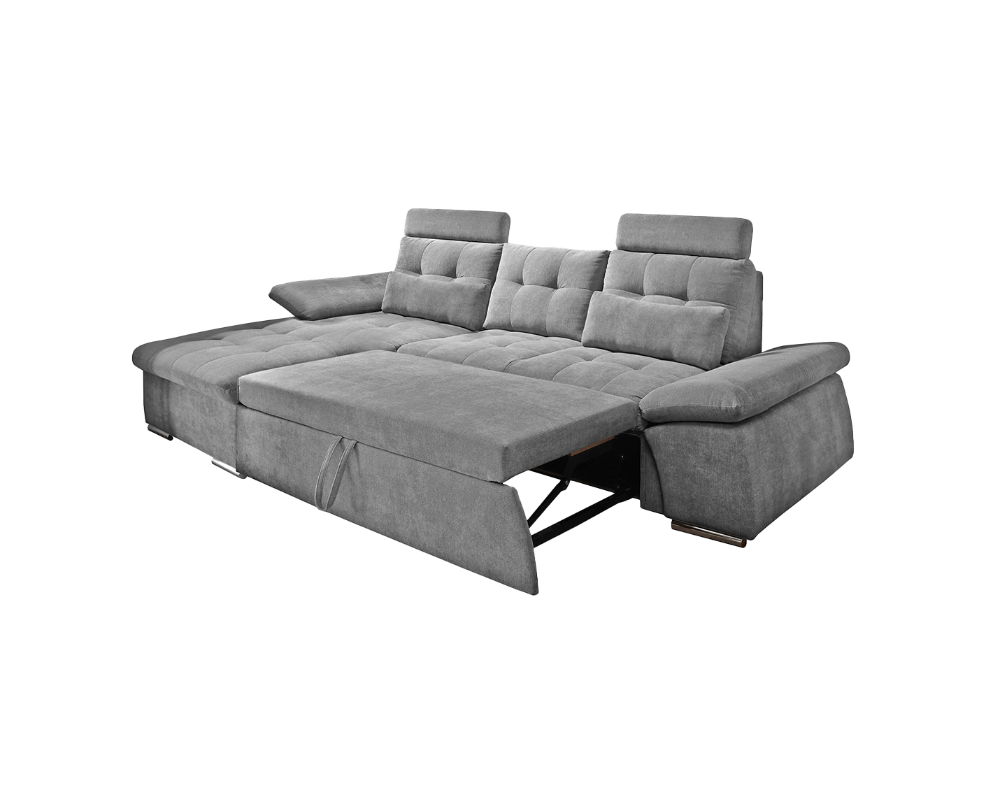 Nalo Ecksofa Longchair 268x170 cm, mit Schlaffunktion