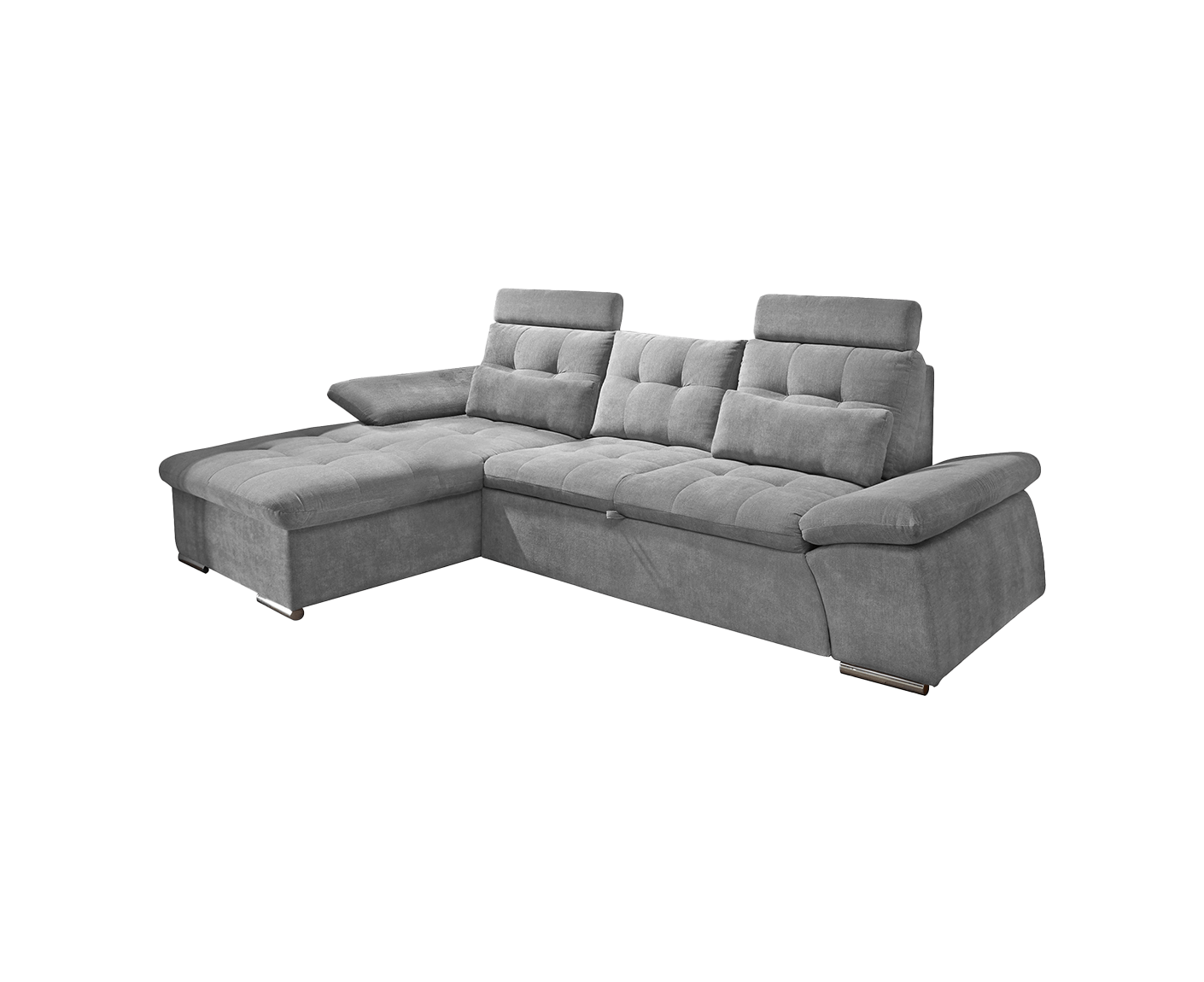 Nalo Ecksofa Longchair 268x170 cm, mit Schlaffunktion