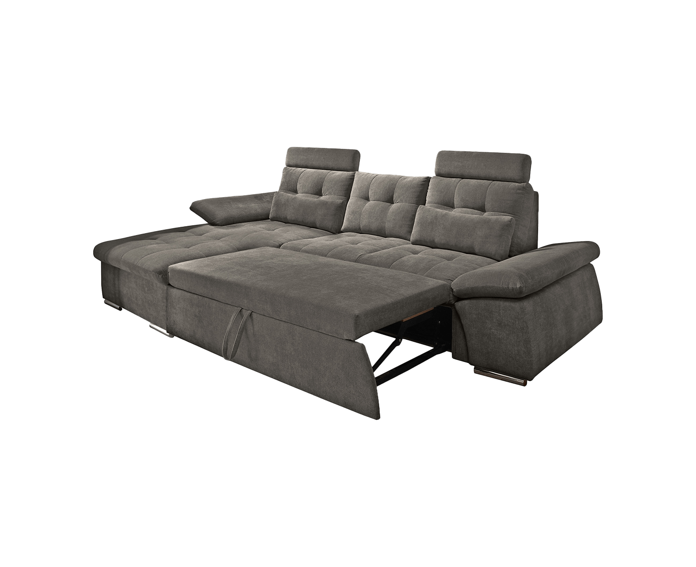 Nalo Ecksofa Longchair 268x170 cm, mit Schlaffunktion