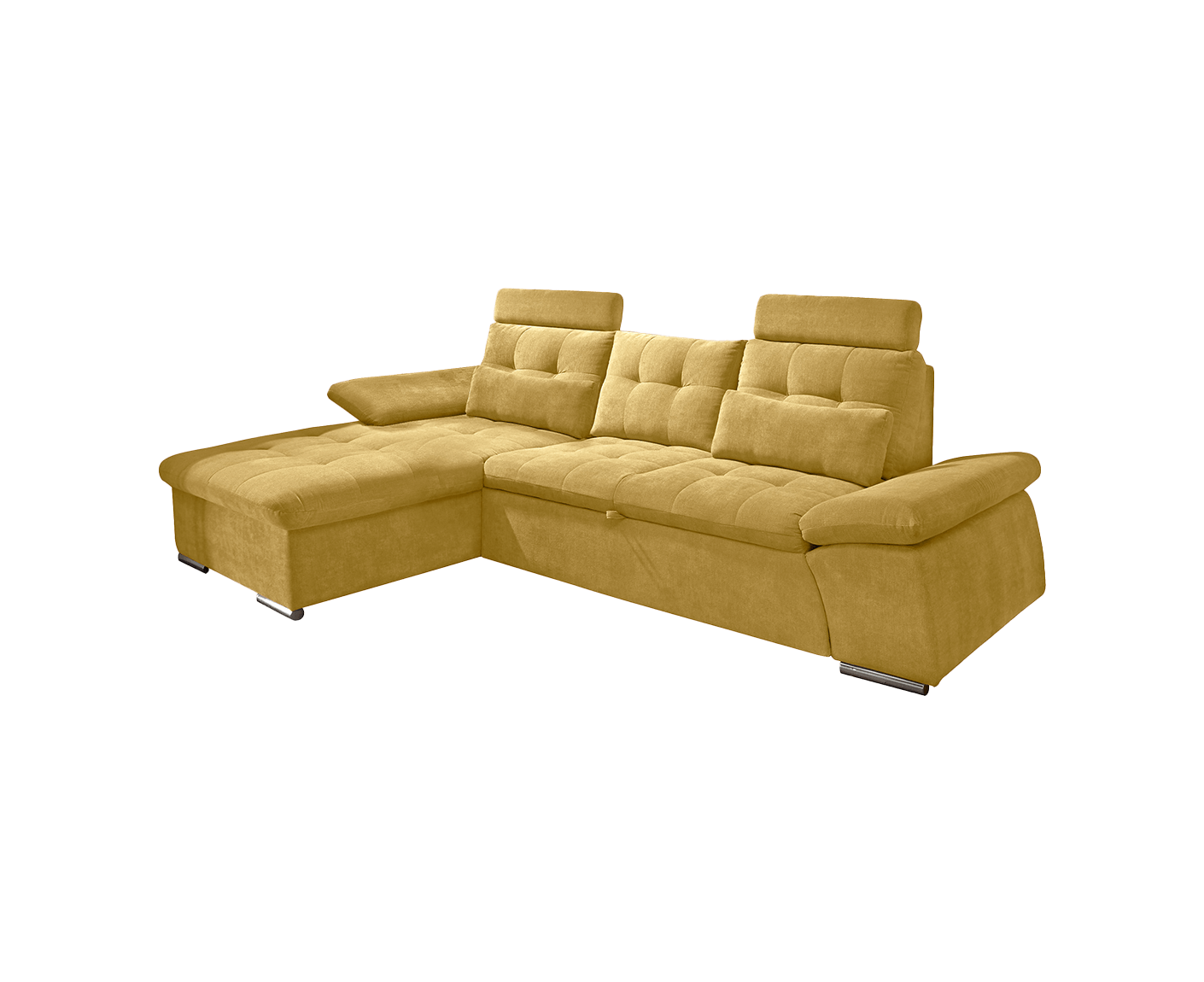 Nalo Ecksofa Longchair 268x170 cm, mit Schlaffunktion