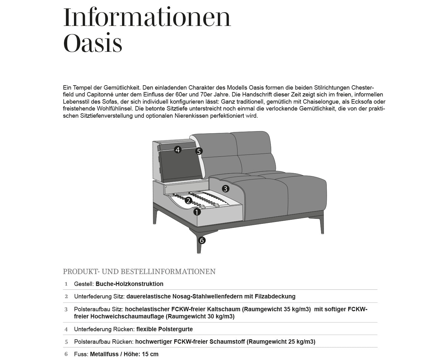 designwerk Oasis Wohnlandschaft | 362 x 360 cm | mit Rückenverstellung | Velourstoff