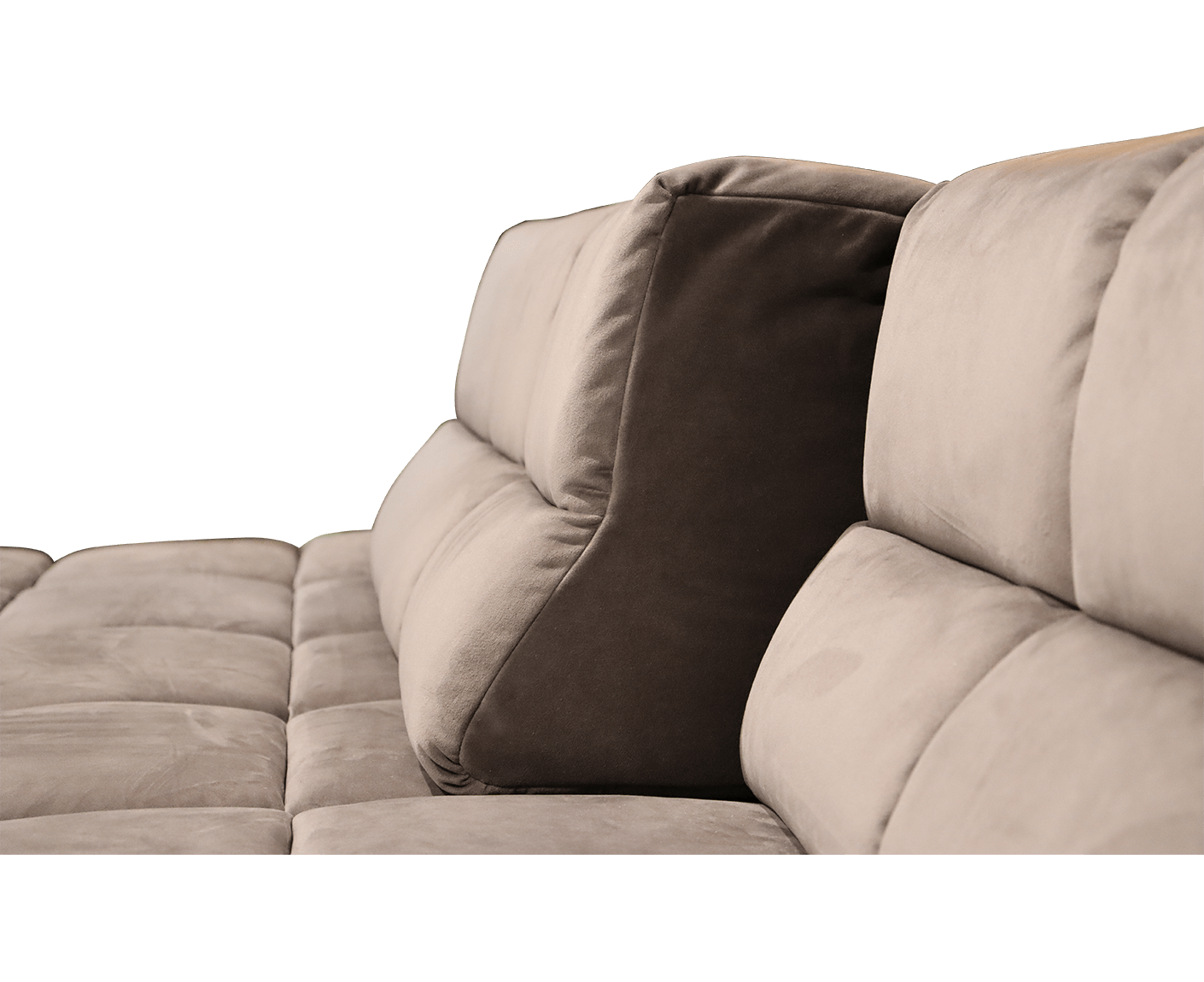 designwerk Oasis, Ecksofa 288 x 169 cm | mit Rückenverstellung