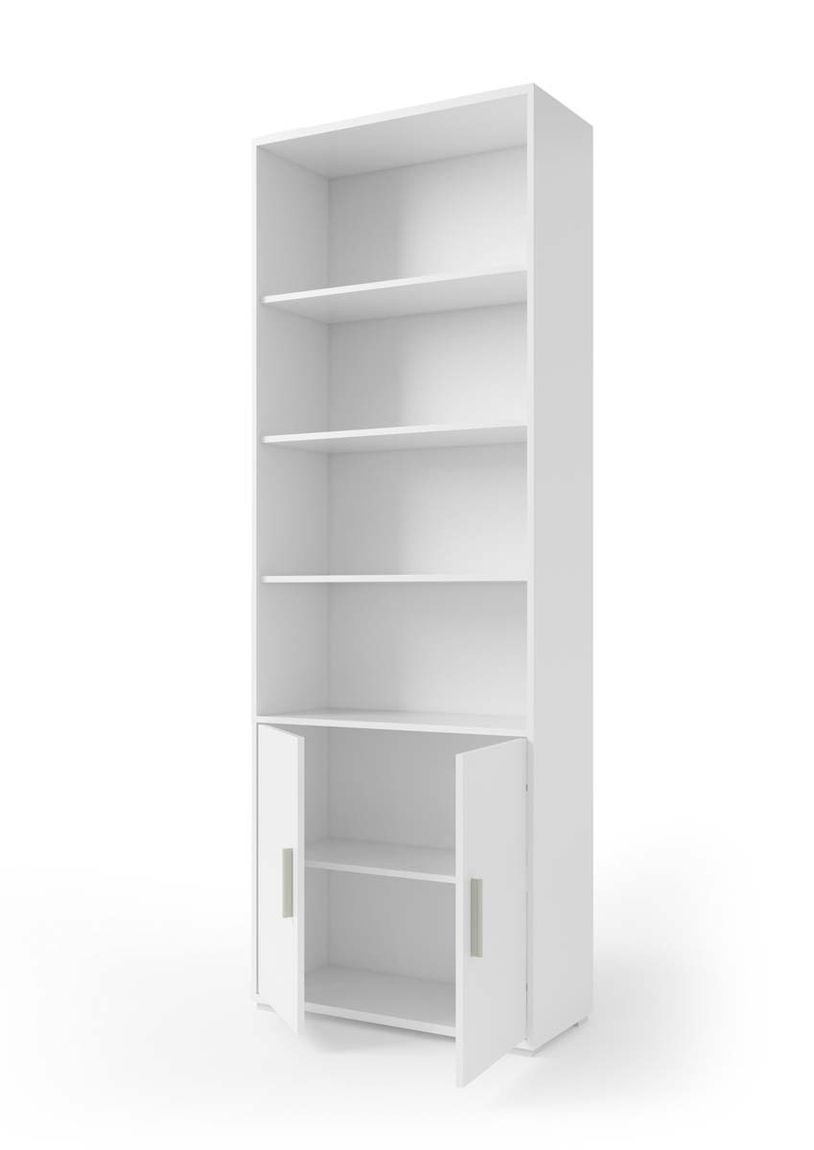 Office Line Kombischrank 6OH 79 cm Weiß