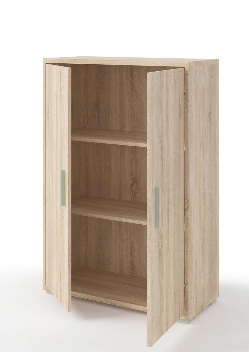 Office Line Aktenschrank 3OH 79 cm Eiche Sonoma