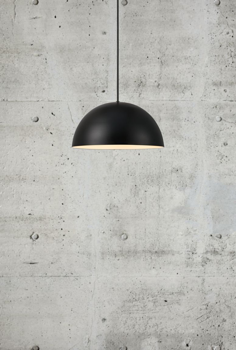 Ellen Hängelampe Ø 30 cm Schwarz