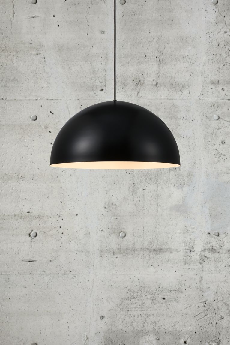 Ellen Hängelampe Ø 40 cm Schwarz