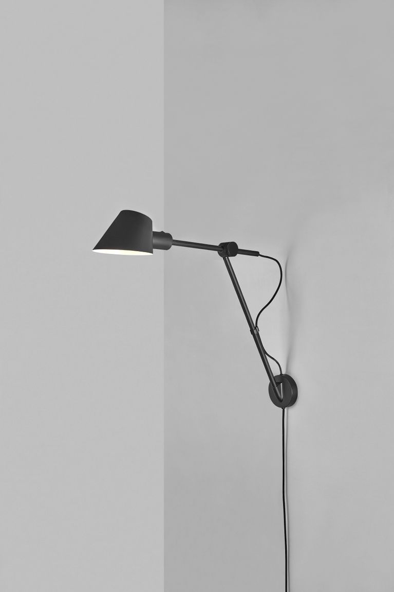 Stay TM Long Wandlampe E27 Schwarz