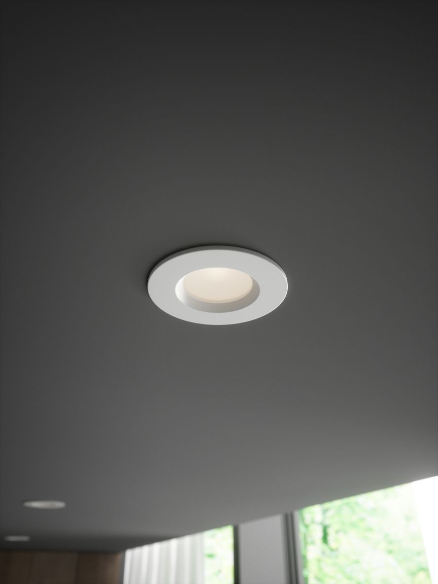 Dorado Smart Light LED Einbaustrahler Ø 7,2 cm Weiß