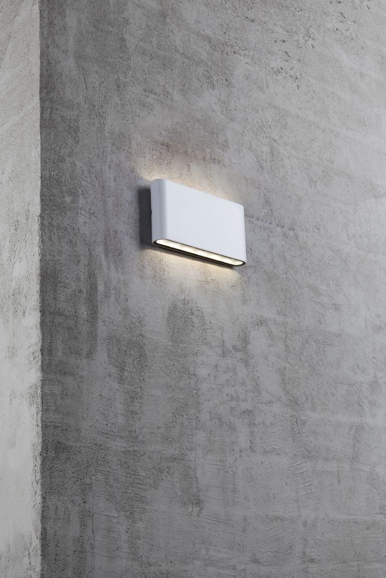 Kinver Wandlampe 17,5 x 9 cm Weiß
