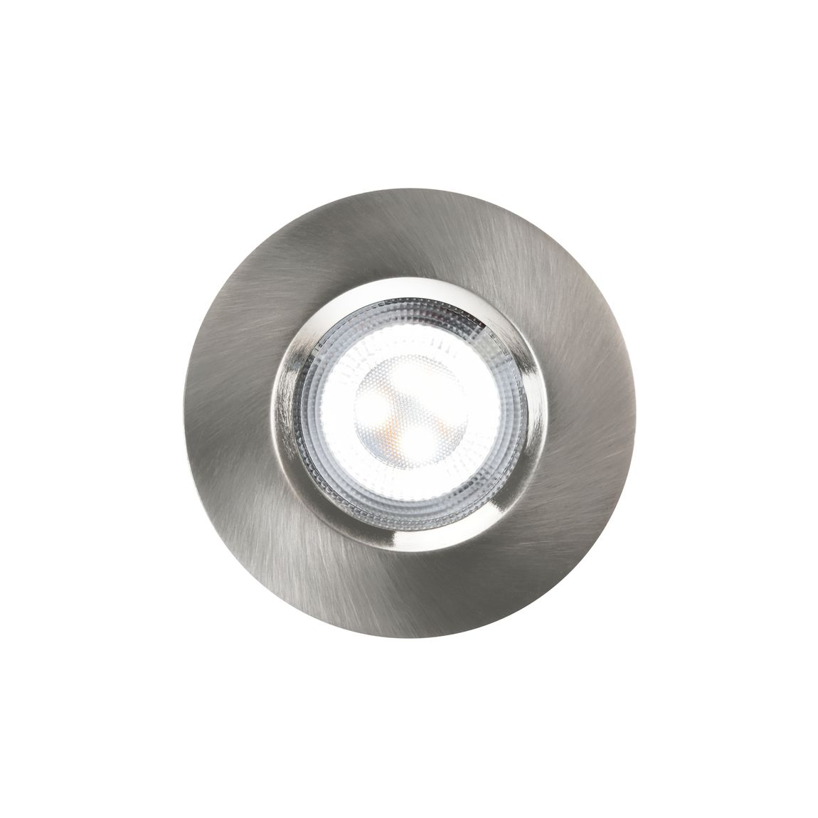 Don Smart LED Einbaustrahler Ø 8,5 cm Silber