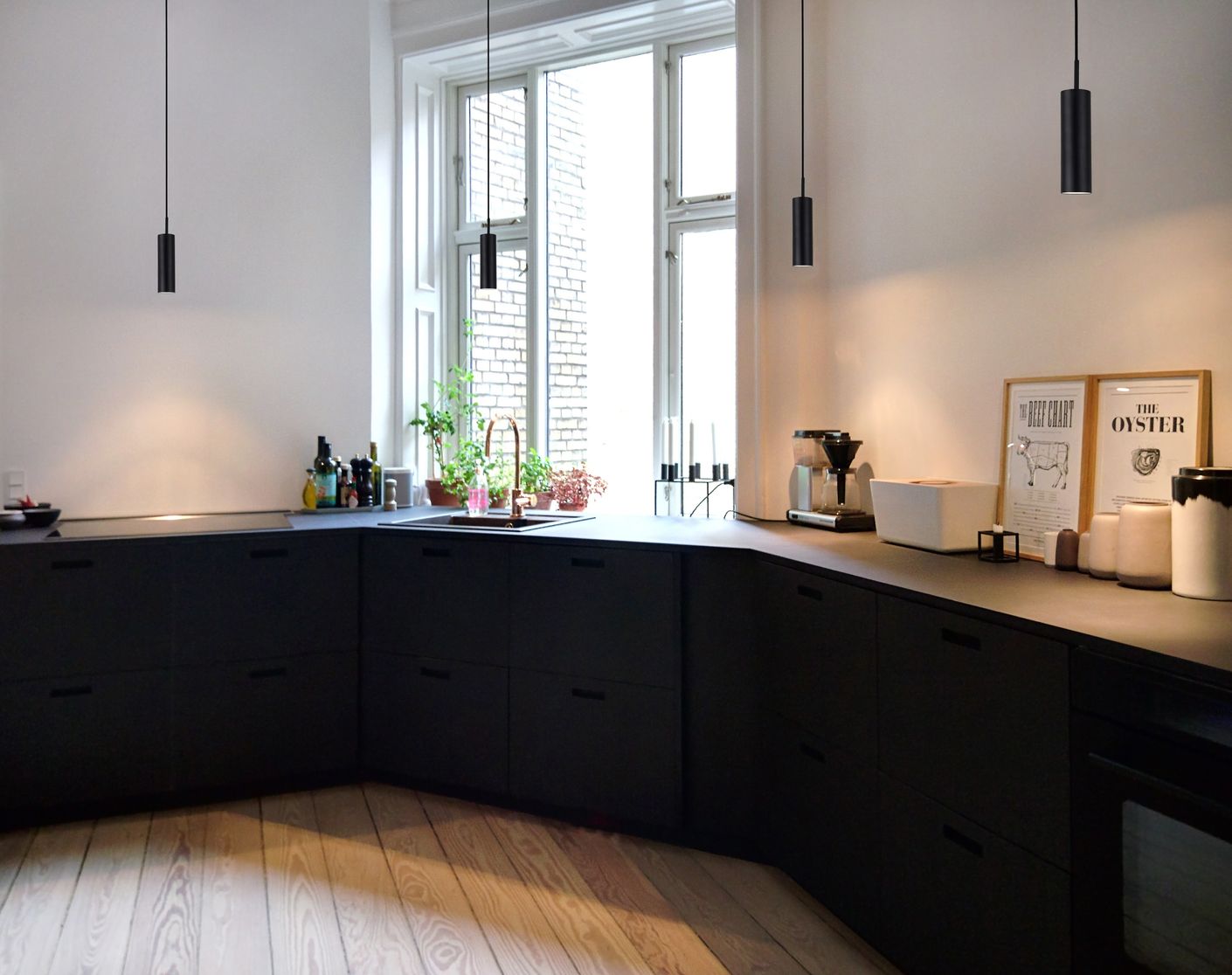 MIB TM 6 Hängelampe GU10 Schwarz