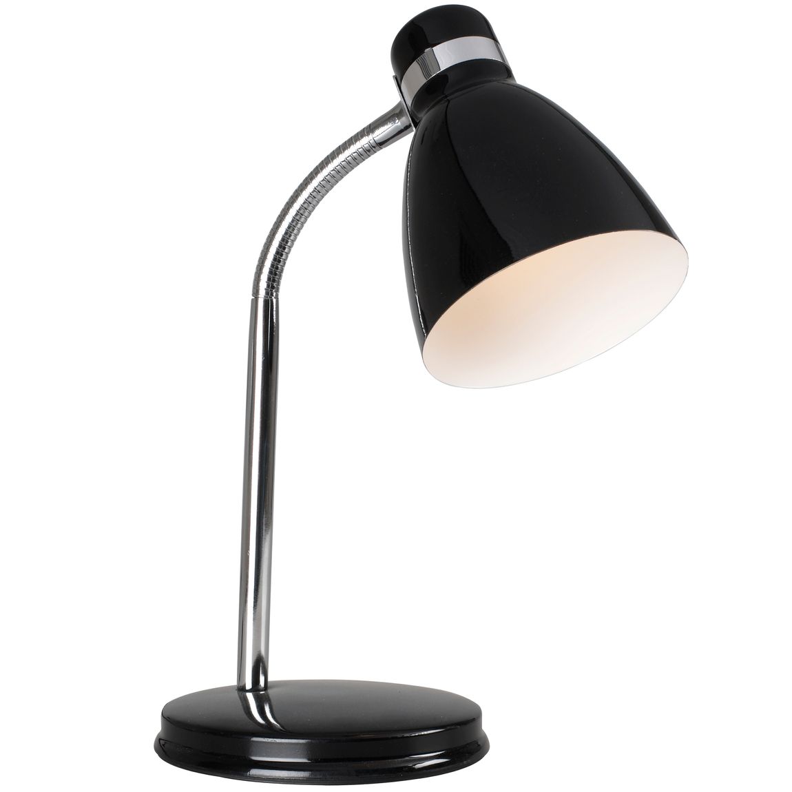 Cyclone Tischlampe Nachttischlampe Ø 11 cm Schwarz