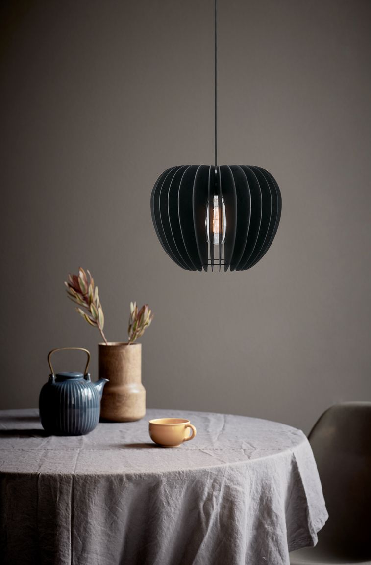 Tribeca Hängelampe E27 Schwarz