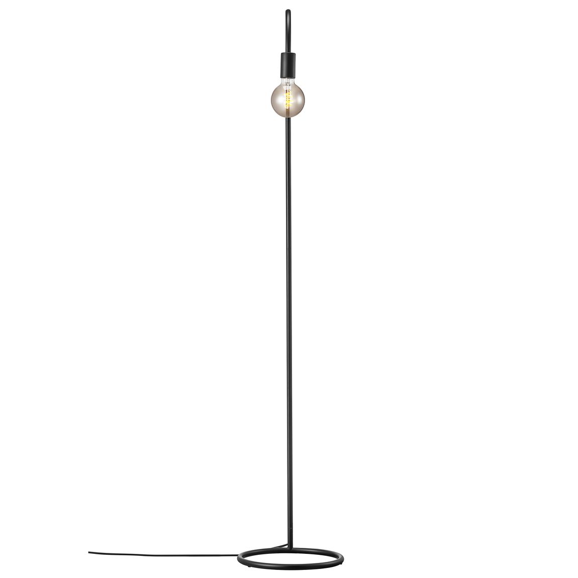 Paco Stehlampe E27 Schwarz