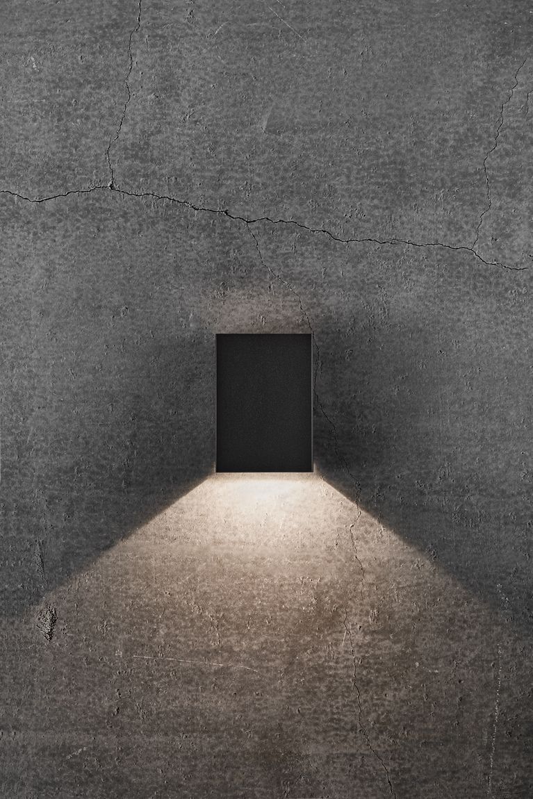 Fold Wandlampe LED 14,8 x 10,5 cm Schwarz