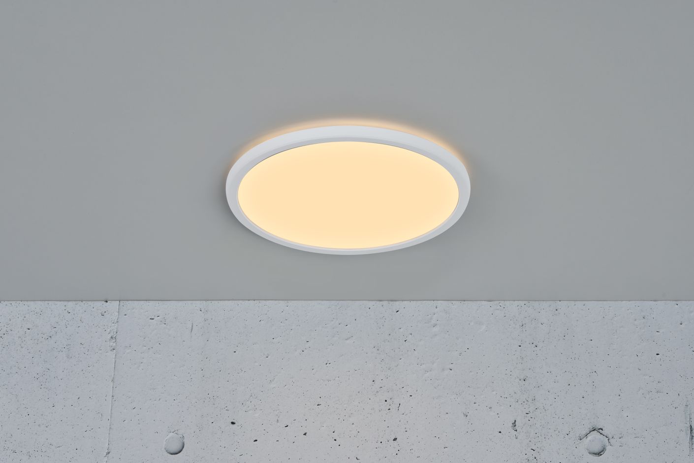 Oja Deckenlampe Ø 29,4 cm mit 3 Stufen Moodmaker Dimmer Weiß