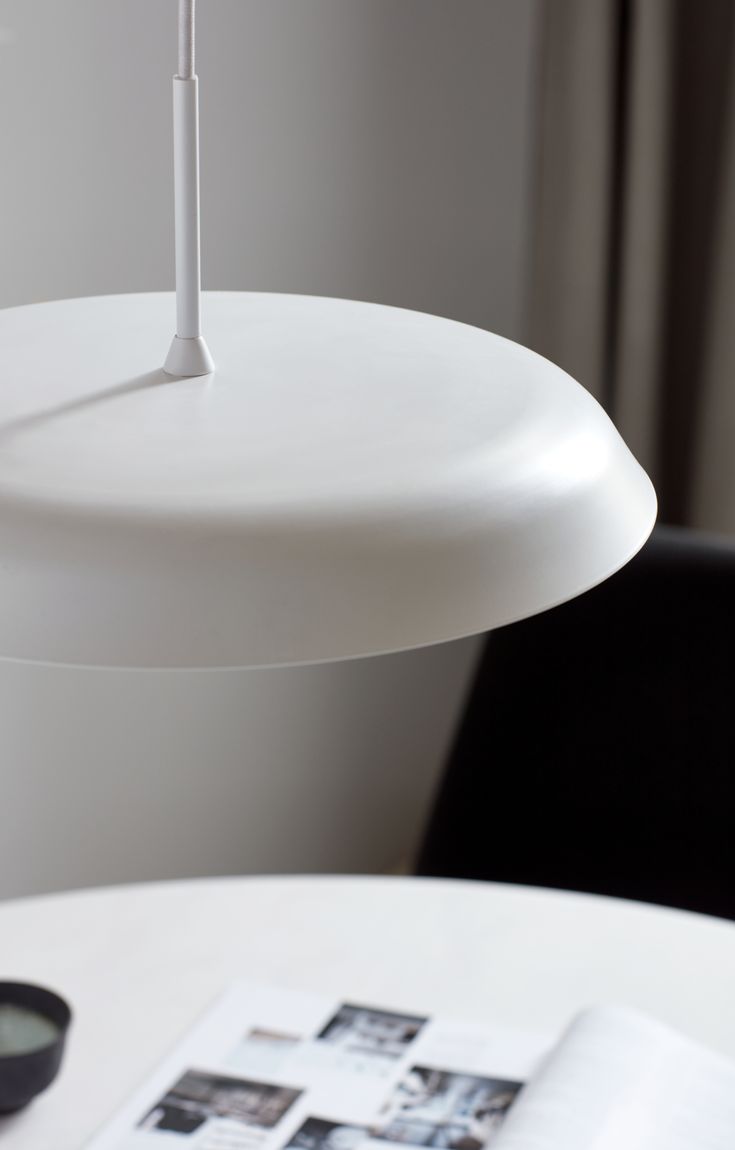 Piso Hängelampe Pendellampe Ø 36,5 cm Weiß