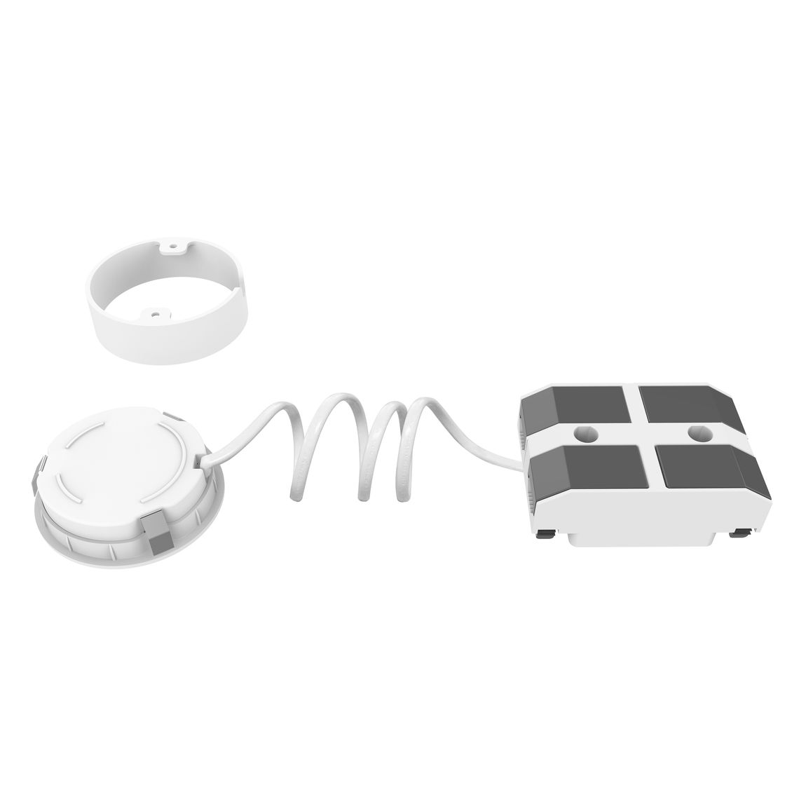 Kitchenio 3er Set Deckenlampen LED Weiß