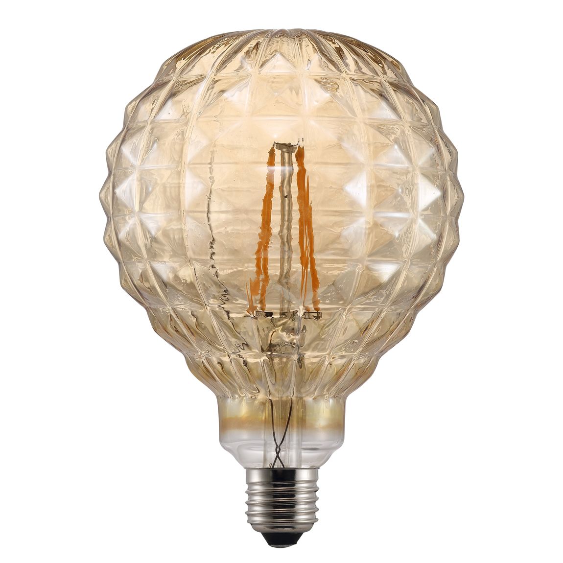 Glühbirne E27 Avra Square Bernstein LED 2 Watt
