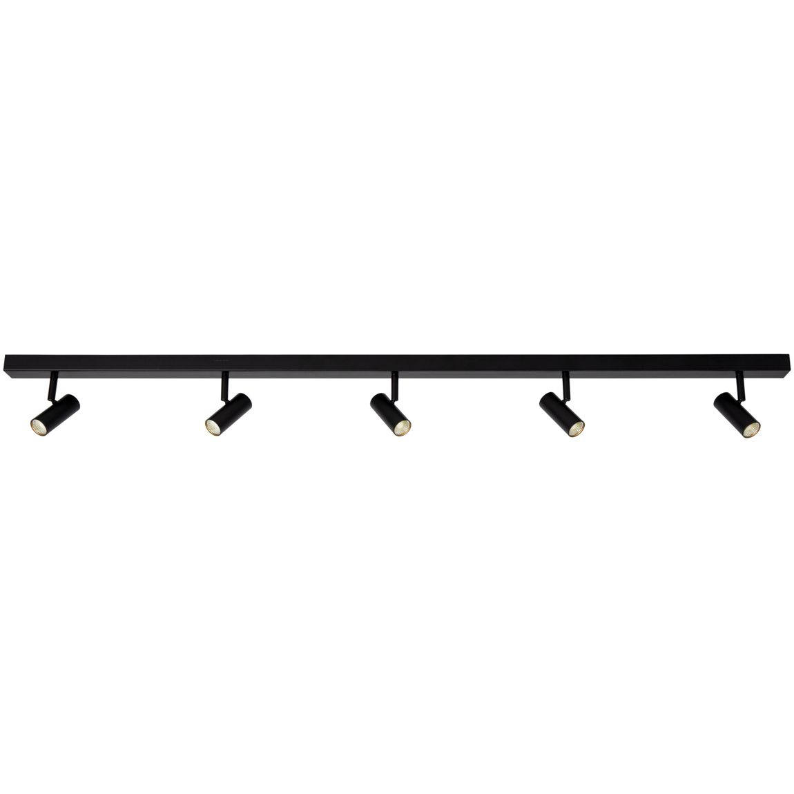 Omari Deckenlampe 118x12 cm mit Moodmaker Dimmer Schwarz