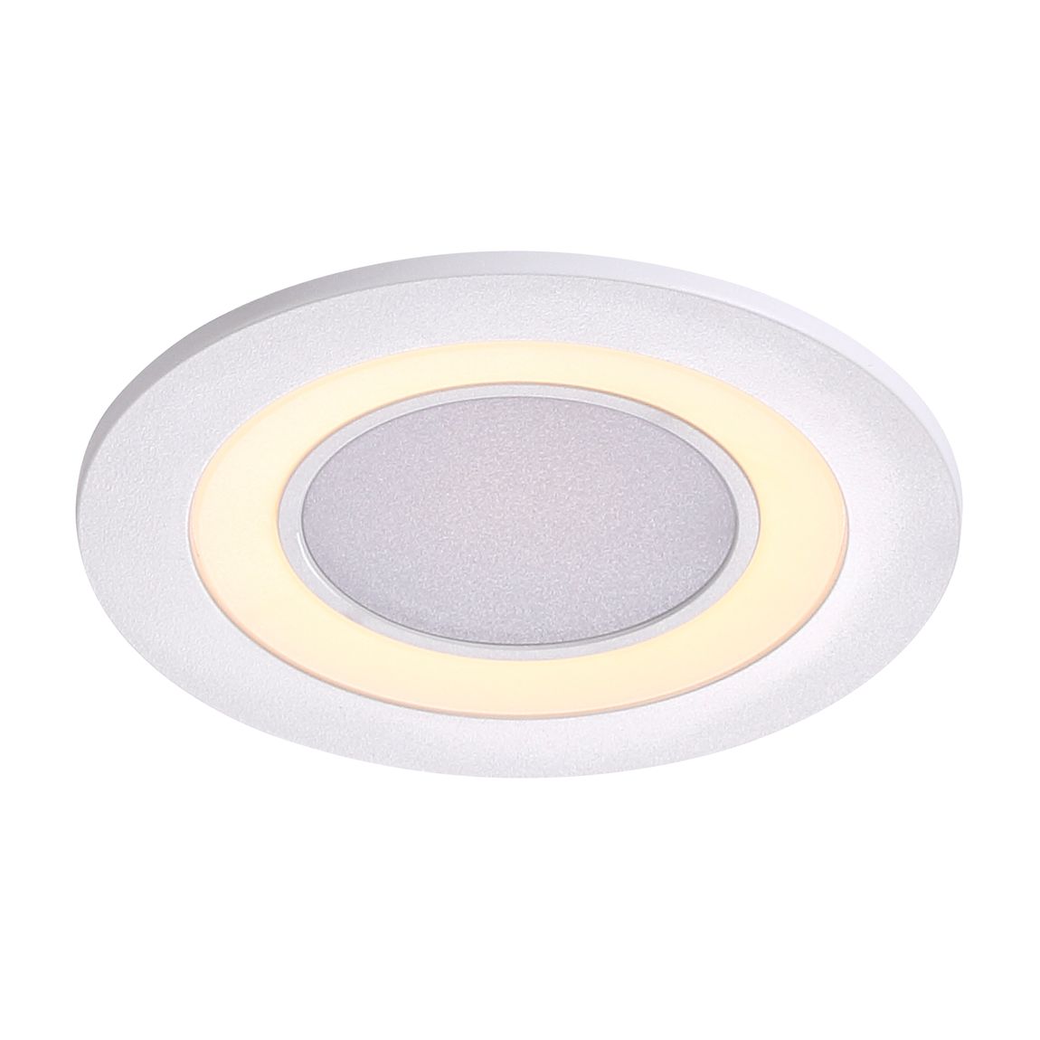 Clyde LED Einbaustrahler Ø 6,5 cm mit Moodmaker Dimmer Weiß