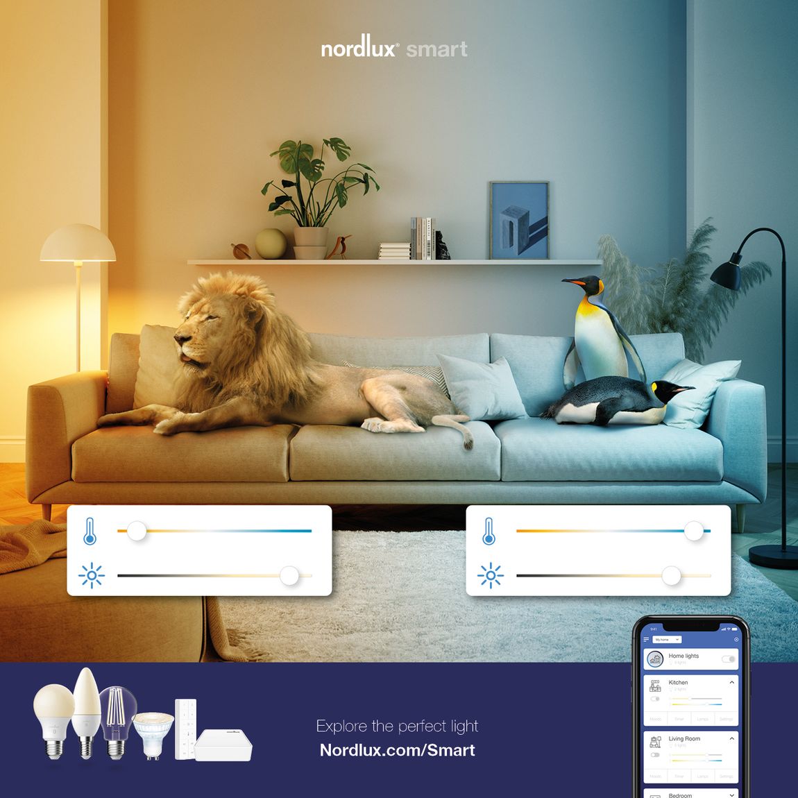 Smart Glühbirne E27 Milchglas