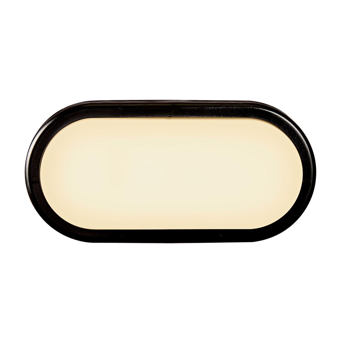 Cuba Energy oval Wandlampe LED Schwarz