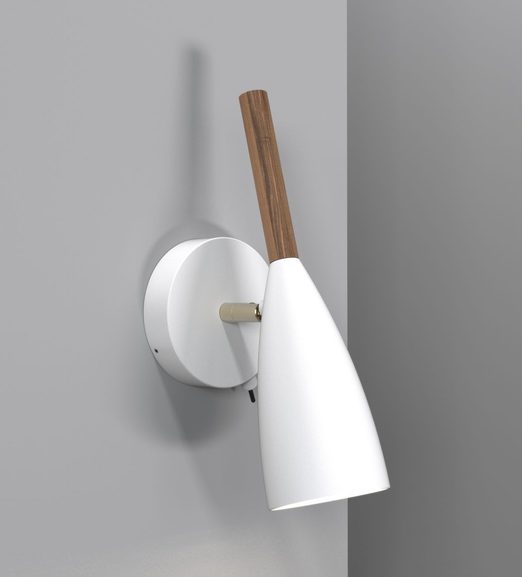 Pure 10 Wandlampe GU10 Weiß