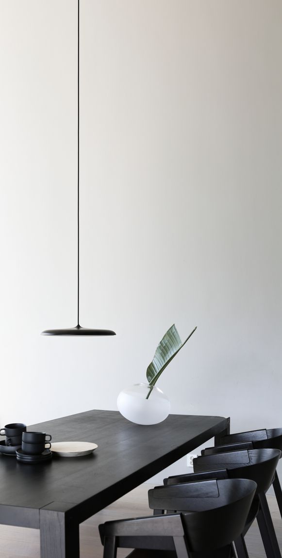 Artist Hängelampe Pendellampe Ø 40 cm Schwarz