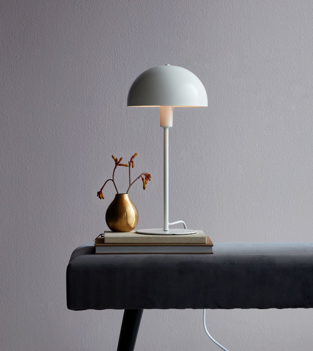 Ellen Tischlampe Ø 20 cm Weiß