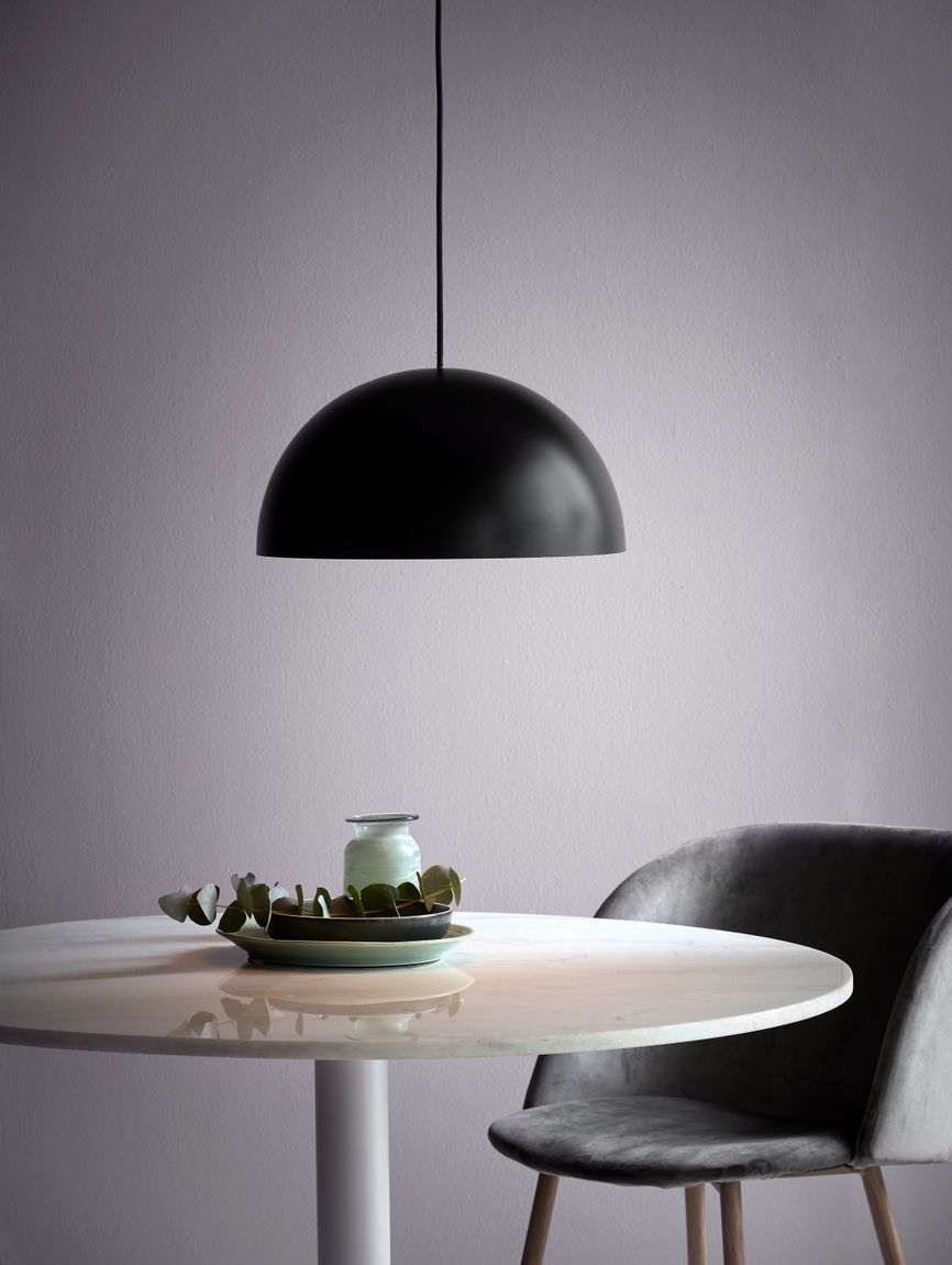 Ellen Hängelampe Ø 40 cm Schwarz