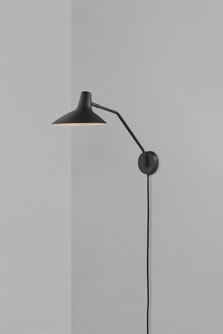 Darci TM Wandlampe E14 Schwarz