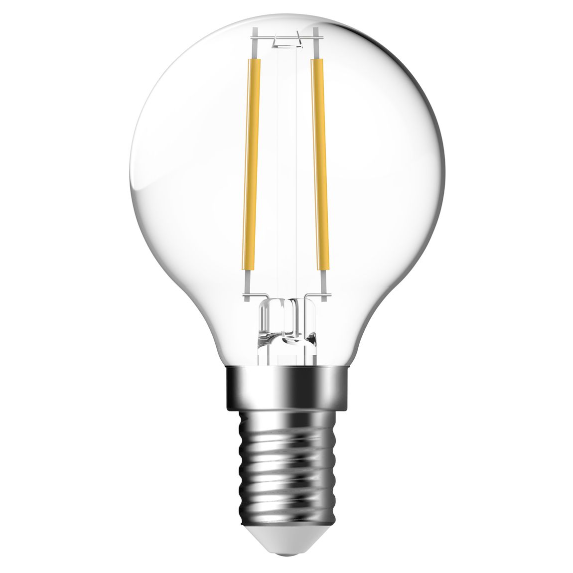 Glühbirne G45 E14 470lm C Transparent 4000K 4 Watt