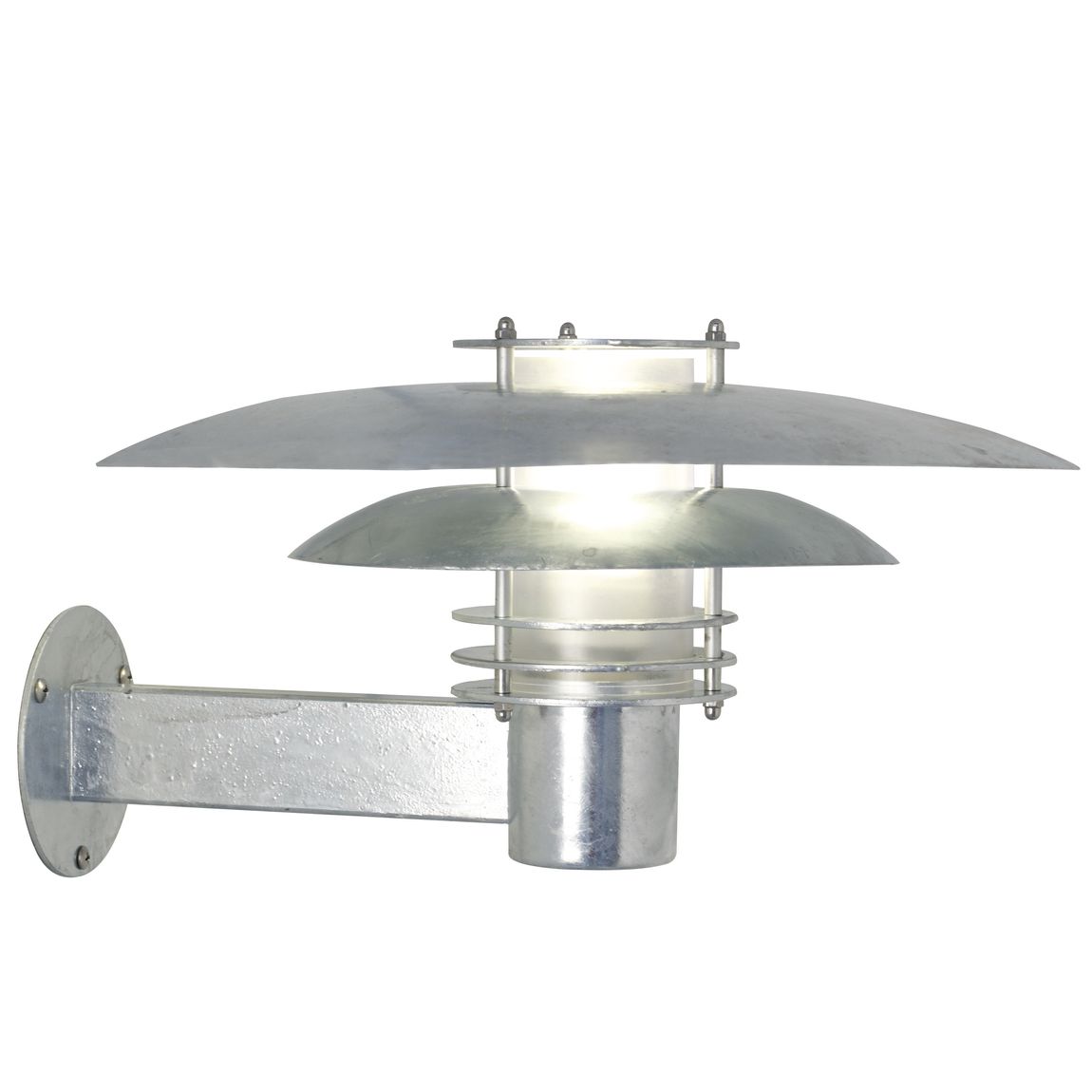 Phoenix Wandlampe Ø 39 cm Outdoor Verzinkt