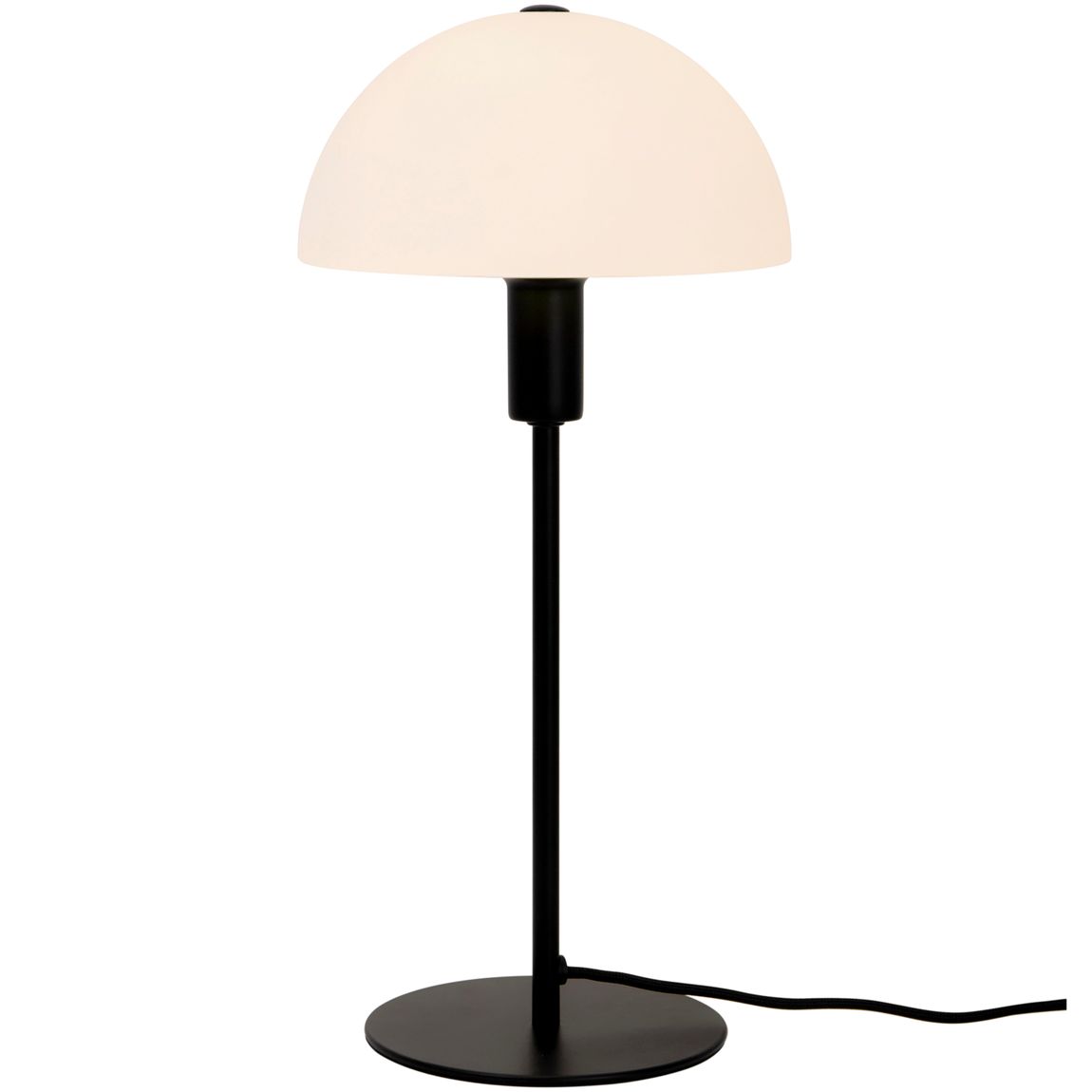 Ellen Tischlampe Ø 20 cm Weiß / Schwarz