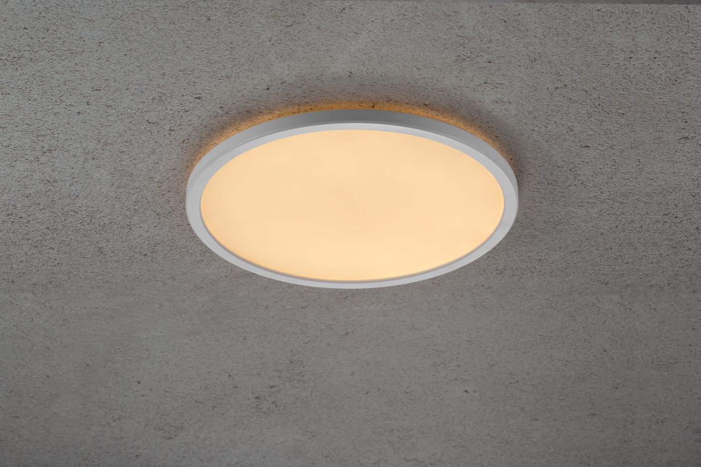 Oja Deckenlampe Ø 29,4 cm mit 3 Stufen Moodmaker Dimmer Weiß