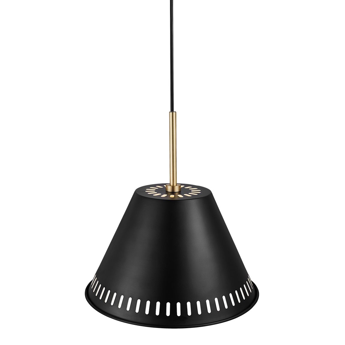 Pine Hängelampe E27 Schwarz