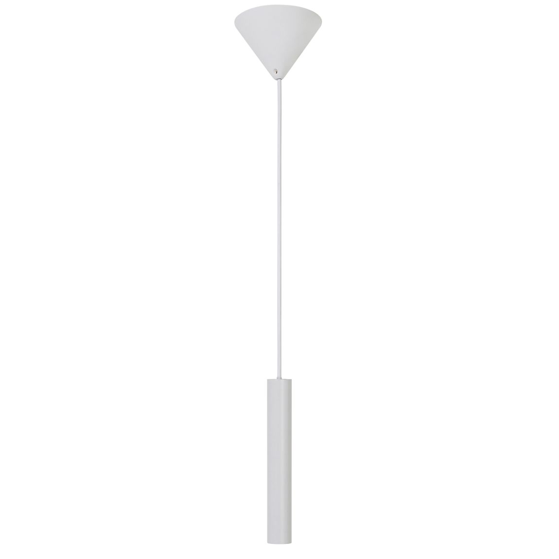 Omari Hängelampe Pendellampe Ø 3 cm Weiß