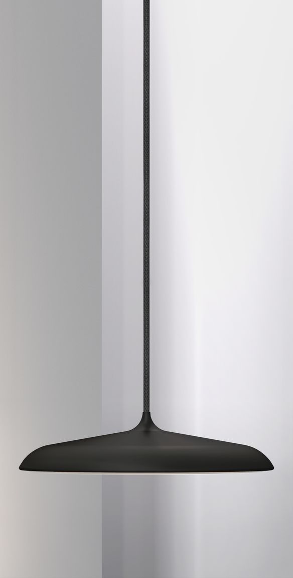 Artist Hängelampe Pendellampe Ø 25 cm Schwarz