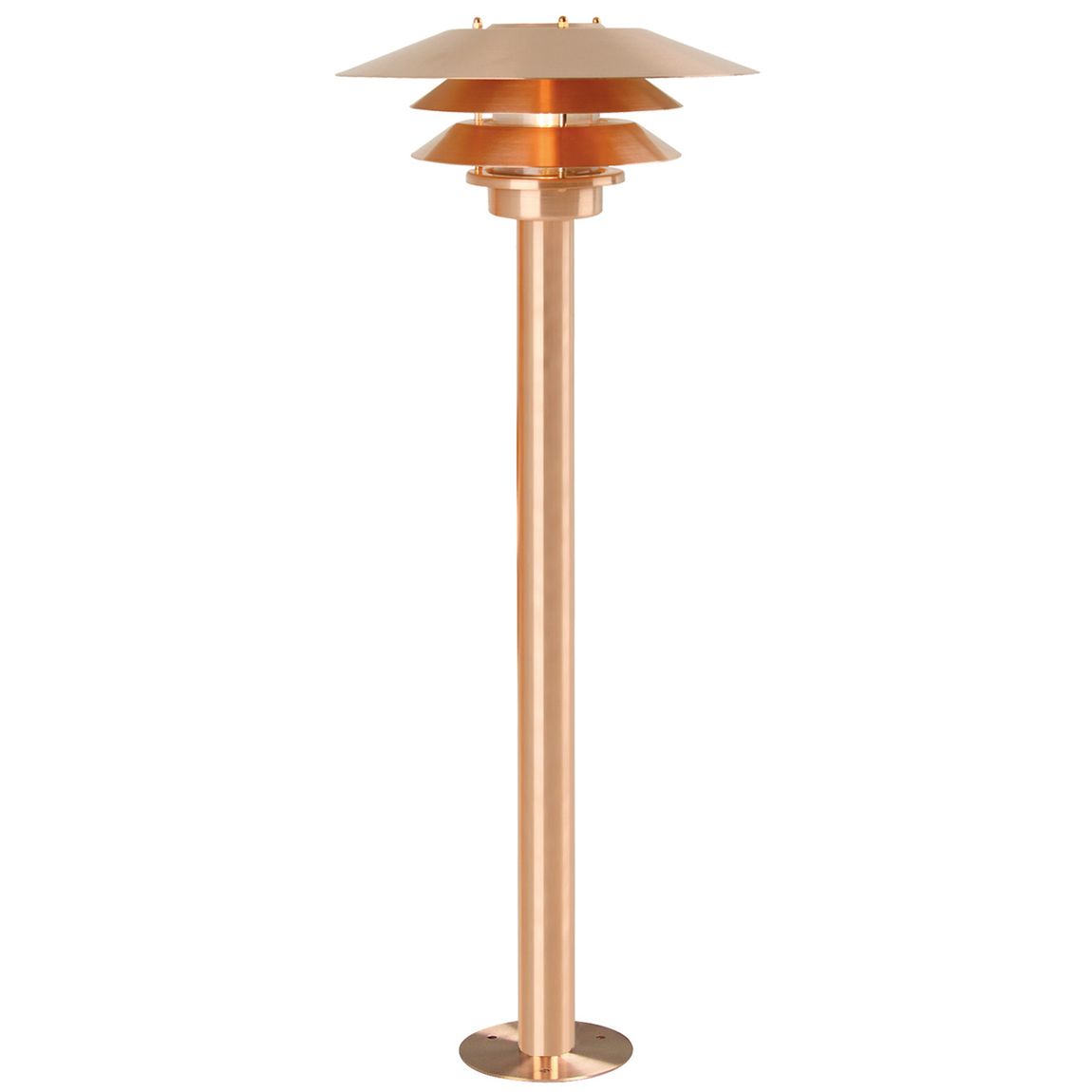 Veno Stehlampe Outdoor E27 Kupfer