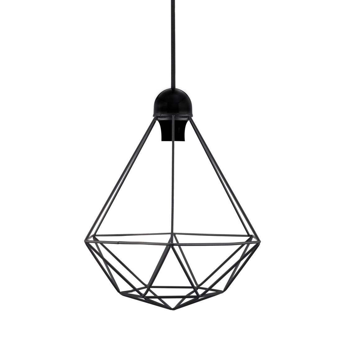 Tees Pendellampe Hängelampe Ø 29 cm Schwarz