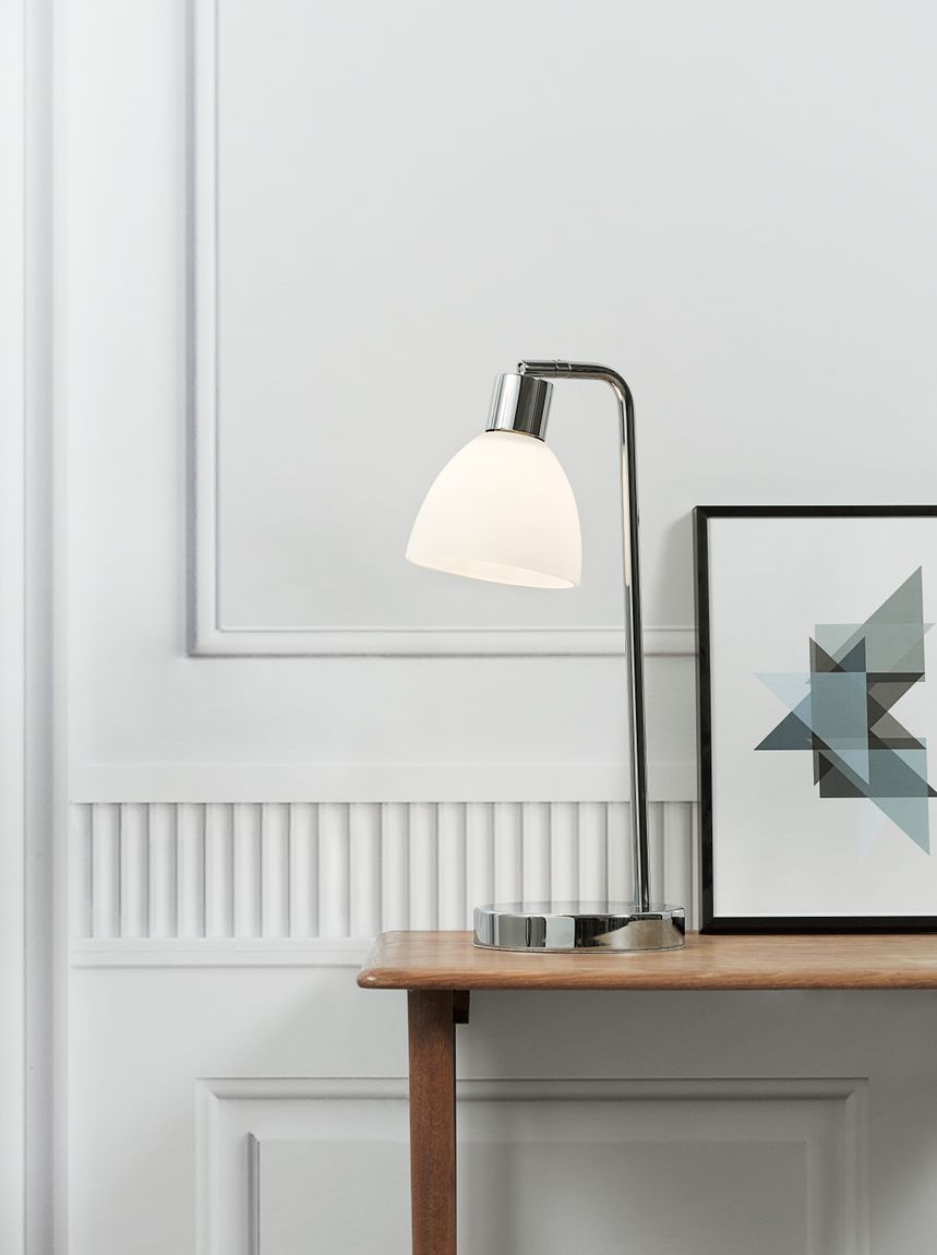 Ray Tischlampe E14 Chrom