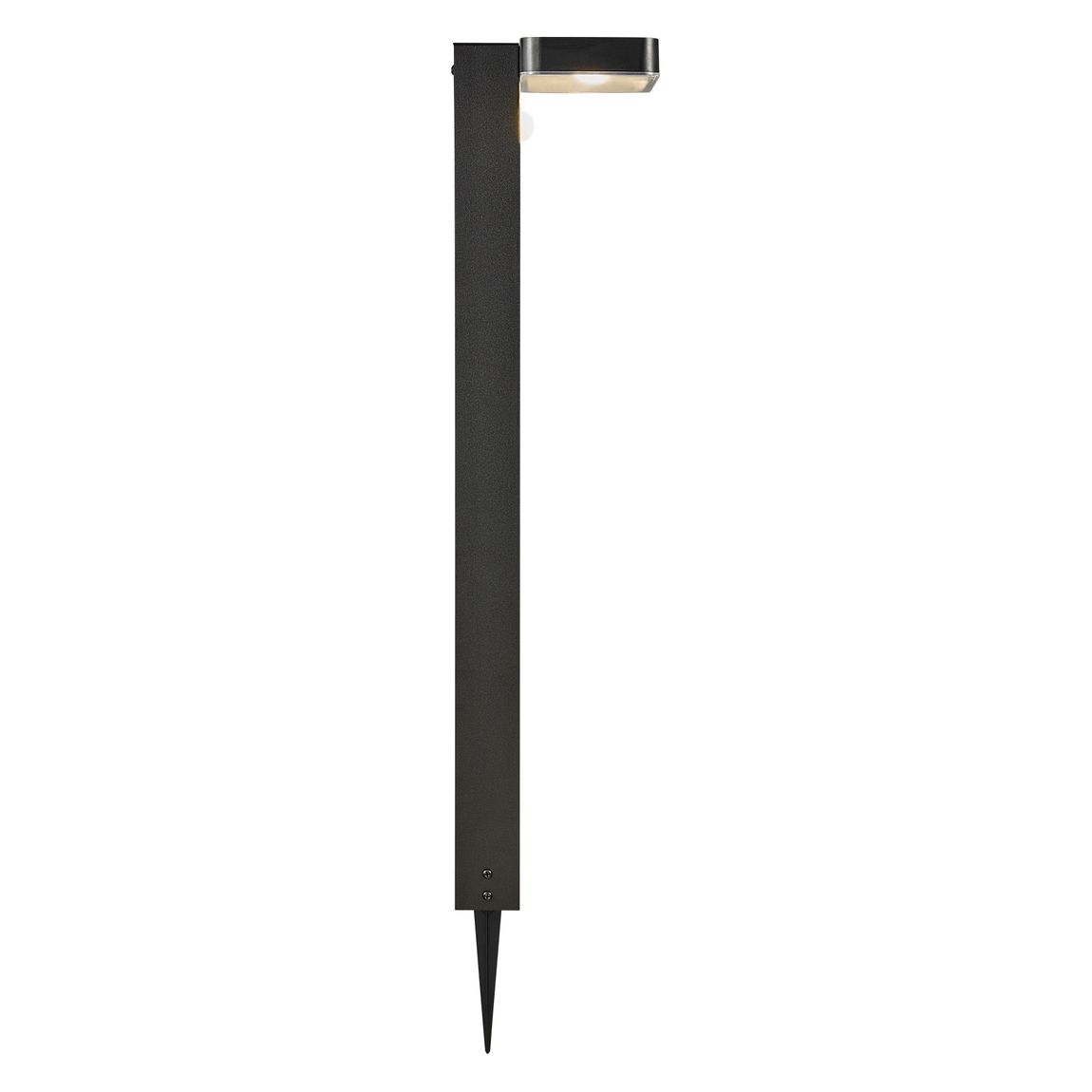 Rica Square Solarlampe Gartenlaterne Schwarz
